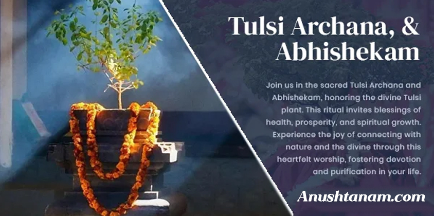 tulsi archana & abhishekam