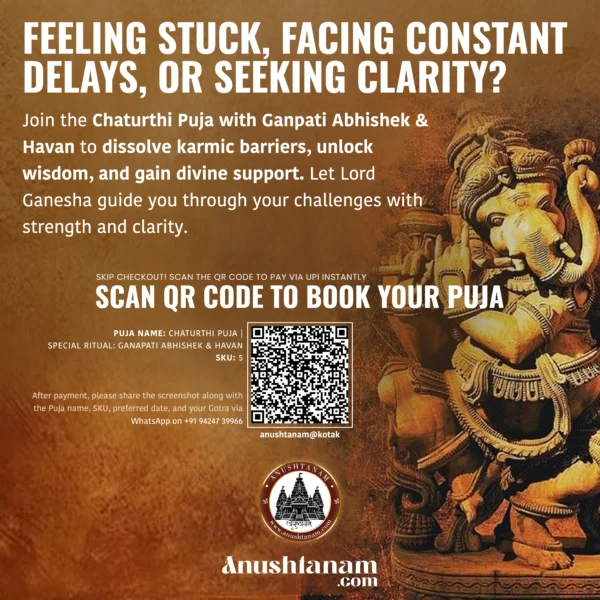 Chaturthi Puja | Special Ritual: Ganapati Abhishek & Havan - Image 3