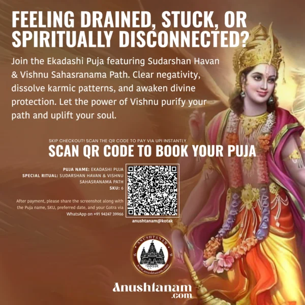 Ekadashi Puja | Special Ritual: Sudarshan Havan & Vishnu Sahasranama Path - Image 3