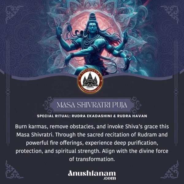 Masa Shivratri Puja | Special Ritual: Rudra Ekadashini & Rudra Havan - Image 2